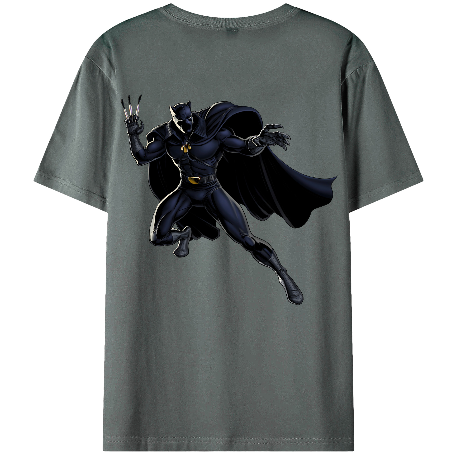 （画像用） アベンジャーズ The Avengers 綿100％半袖Tシャツ（背面プリント）